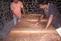 Conservation works at the Aapravasi Ghat 2008