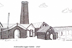 Drawing of Antoinette Sugar Factory in 1910