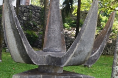 The Famous Lotus Stone Sculpture that was Unveiled on 2nd September 1984 at Antoinette