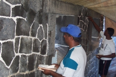 Conservation works at the Aapravasi Ghat 2009