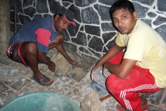 Conservation works at the Aapravasi Ghat 2009