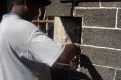Conservation works at the Aapravasi Ghat 2009