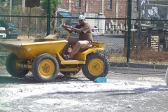 Conservation works at the Aapravasi Ghat