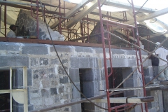 beam on top of room 1 and 2