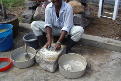 crushing  of urad dhol